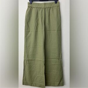 NWT Andie Swim The Madeira Pant - Linen Ivy Size M